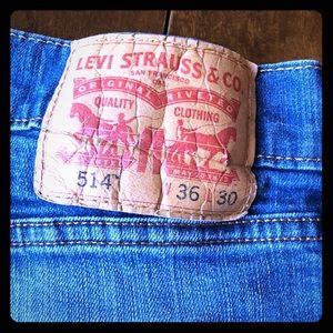 Vintage Levi 514 Jeans 36x30